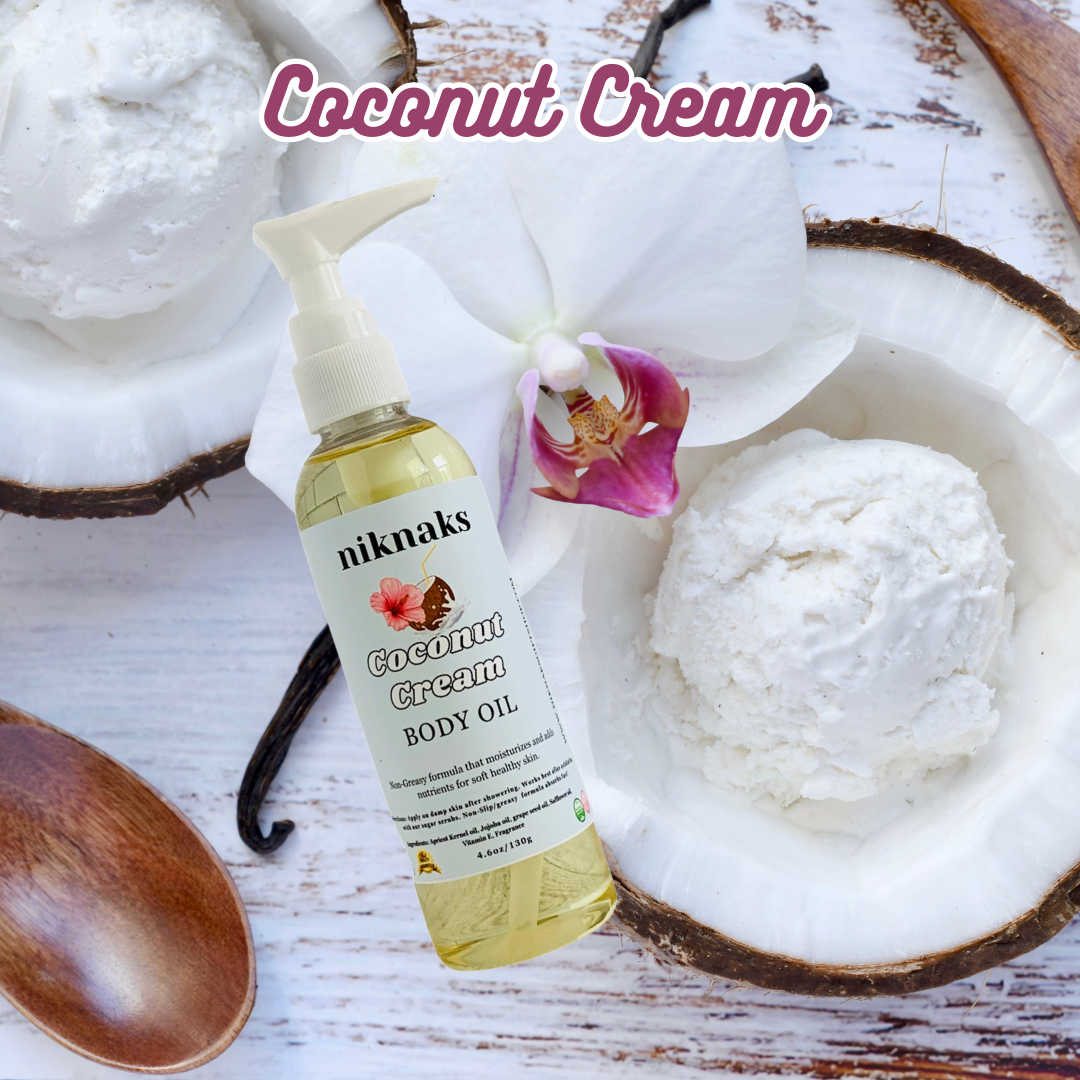 Coconut Cream  Body Oil