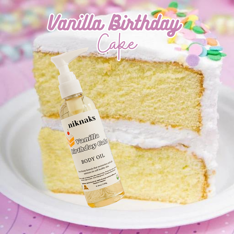 Vanilla Birthday Cake Body Oil