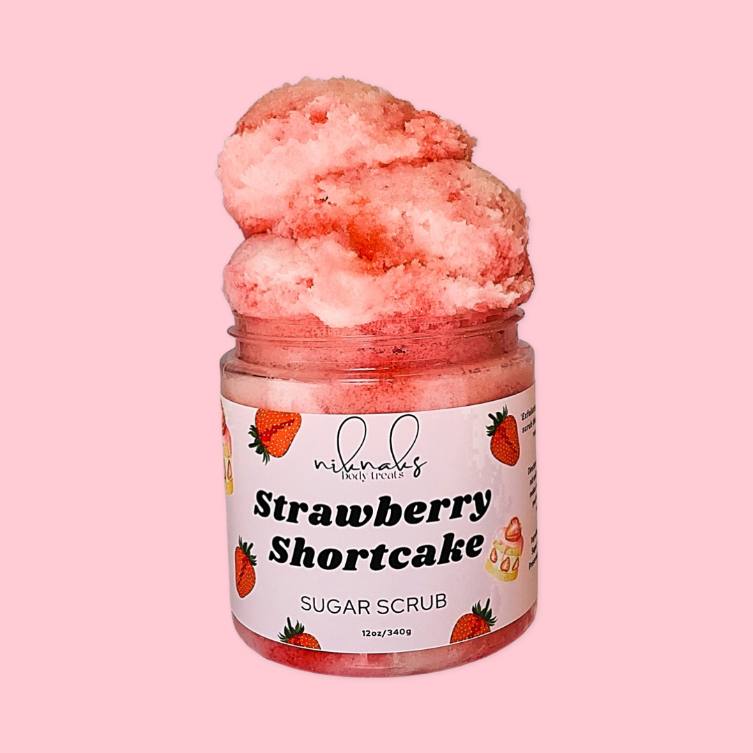 Strawberry Shortcake  Foaming Sugar Scrub