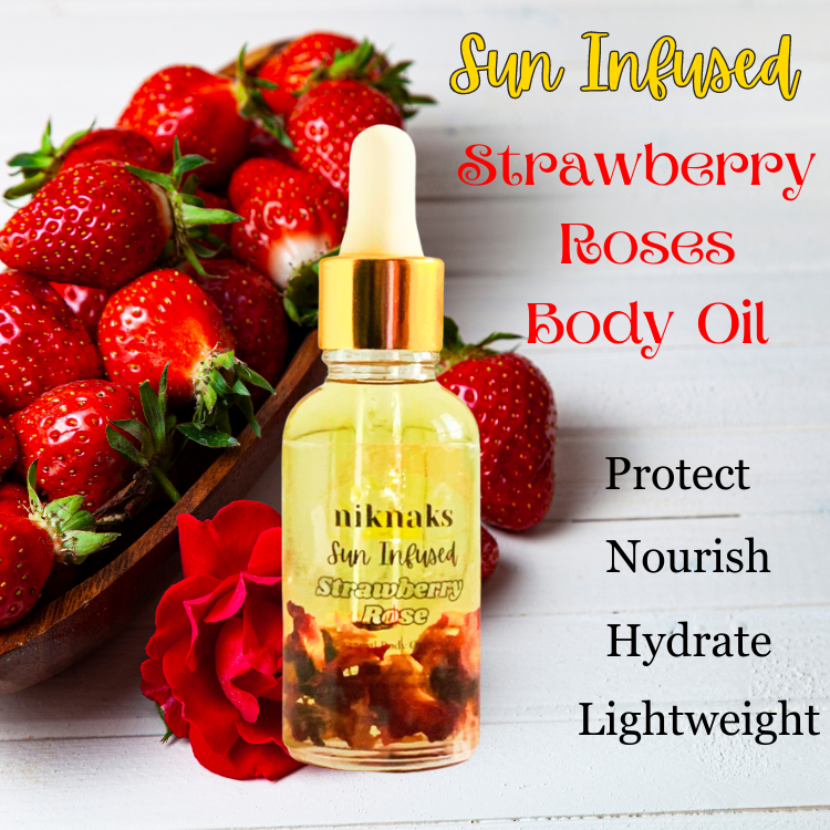 Strawberry Rose Body Oil